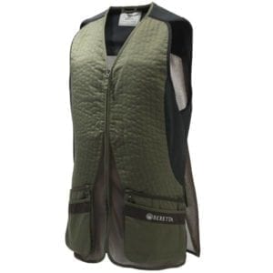 Beretta Silver Pigeon EVO Vest - Green/Chocolate Brown