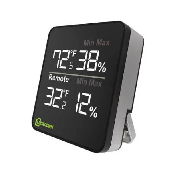 Lockdown Digital Hygrometer 1 Lockdown Digital Hygrometer