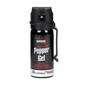 SABRE Red Tactical Pepper Gel with Flip Top and Clip Hiking