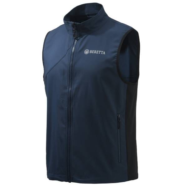 Beretta Windshell Vest, L or XL – Blue Hunting