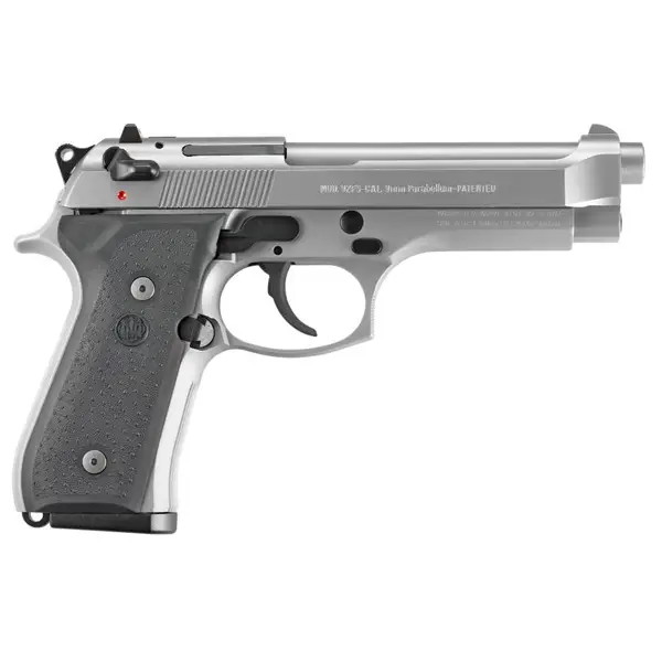 Beretta 92Fs Inox Stainless 9Mm 4.9&Quot; Js92F510 1 Beretta 92FS INOX Stainless 9mm 4.9" JS92F510