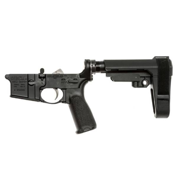 BCM AR-15 Complete Pistol Lower Receiver – Black Firearms