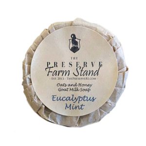 Eucalyptus Mint Goat Milk Soap Bar Preserve Farm Stand