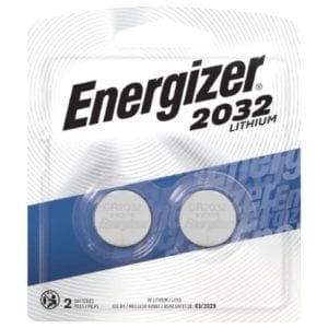 Energizer Lithium Batteries 2032, 2-Pack Batteries