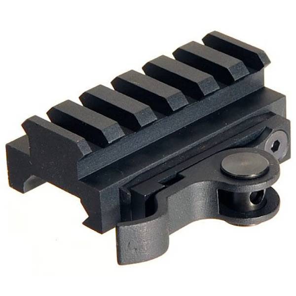 AimShot Picatinny Quick-Release Rail Adapter Mount, Standard (60mm) Firearm Accessories