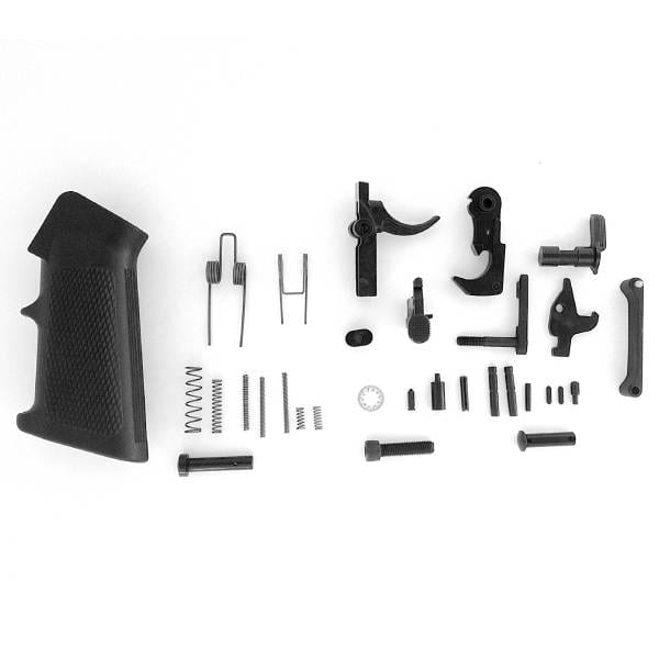 LBE AR15 Complete Lower Parts Kit with Pistol Grip and Trigger Guard Firearm Accessories