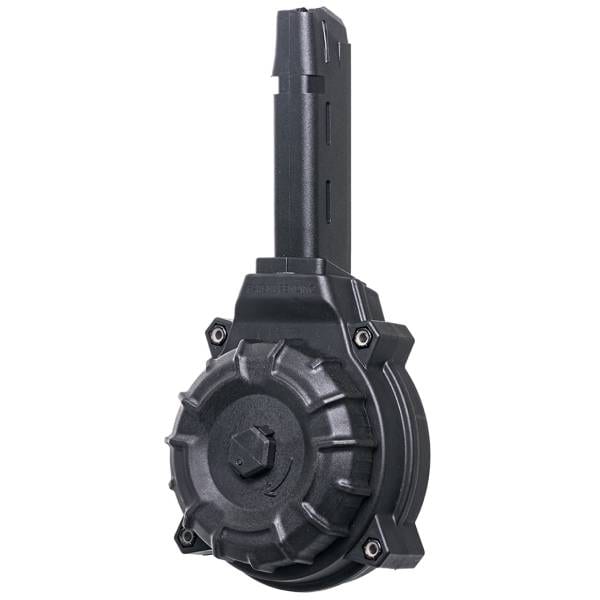 ProMag for Glock Model 17/19 9mm, 50 Round Drum Magazine – Black Firearm Accessories
