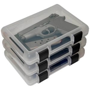 MTM In-Safe Handgun Storage and Organizing Cases, ISC12 (3-Pack) Firearm Accessories