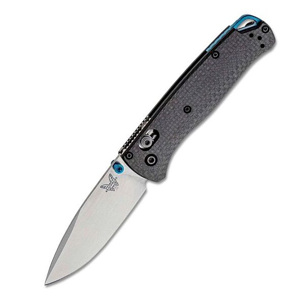 Benchmade Bugout AXIS Carbon 3.24″ Knife Plain Blade Folding Knives