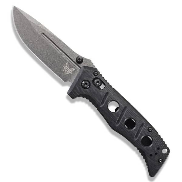 Benchmade 273GY-1 Mini Adamas Knife – Tungsten Gray Folding Knives