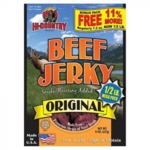 Hi-Country Original Beef Jerky, 8 oz Camping Essentials