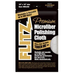 FLITZ Microfiber Polishing Cloth 16″x16″ Gun Cleaning & Supplies
