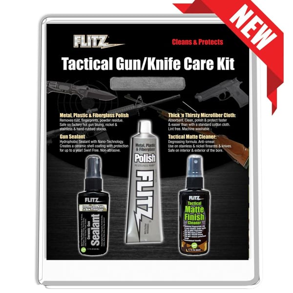FLITZ Tactical Gun/Knife Care Kit Gun Cleaning & Supplies