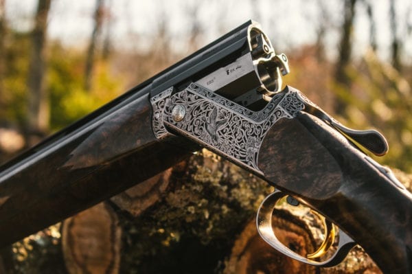 Blaser F3 Custom Deep Cut Scroll Engraved