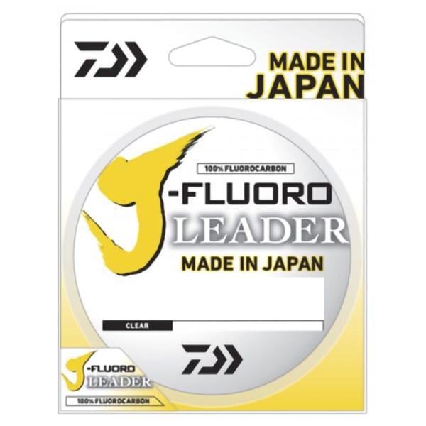 Daiwa J-Fluoro 10lbs 100 Yards Leader – Clear Fishing