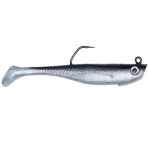 Hogy Lure Company 3.5″ (1oz) Protail Paddle – PT Black Silver Fishing