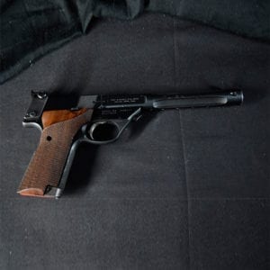 Pre-Owned – Hi Standard 106 Comp Semi-AUto .22LR 7.25″ Handgun Firearms