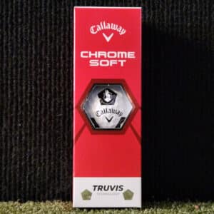 Preserve Callaway Chrome Soft Truvis Golf Balls, 3-Pack Golf Balls