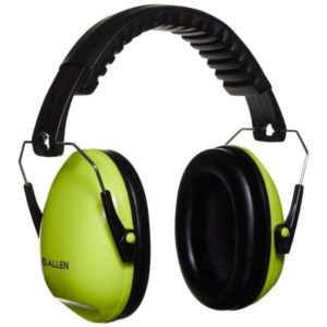 Allen Company Youth Sound Shield Foldable Safety Earmuffs Eye & Ear Protection