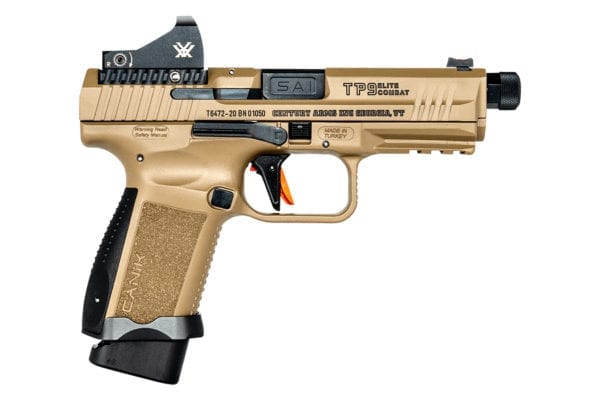 Canik TP9 Elite Combat FDE 9mm Pistol