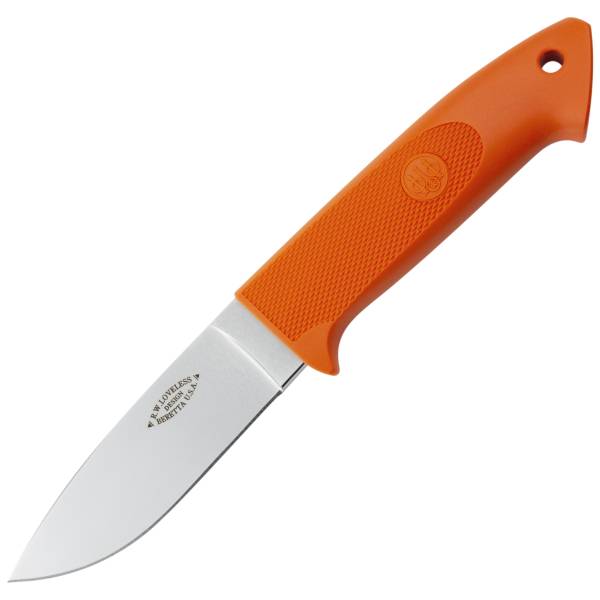 Beretta Loveless Zytel Drop Point Knife – Blaze Orange Fixed Blade
