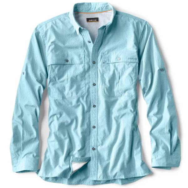Orvis Long-Sleeved Open Air Caster Shirt, Regular – Coastal Blue Accessories
