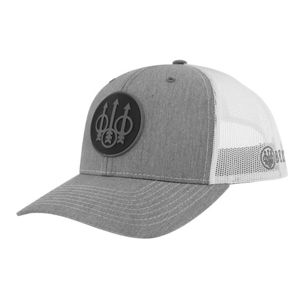 Beretta JS Trucker Hat Grey/White Caps & Hats