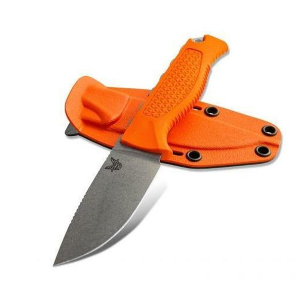 Benchmade Steep Country Hunter 3.54″ Knife Drop Point Fixed Blade