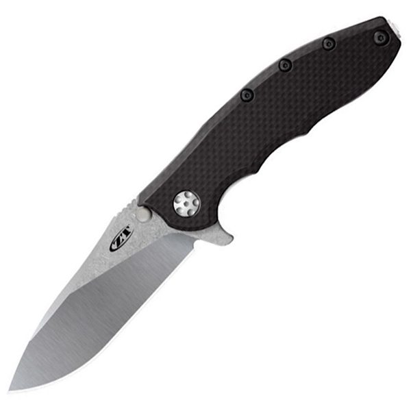 ZT Hinderer Slicer Carbon Fiber 3.5″ Knife Folding Knives