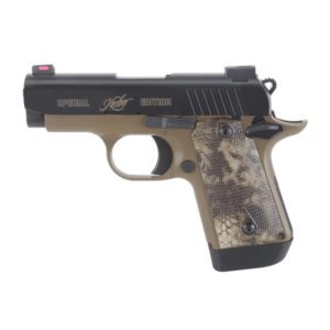 Kimber MICRO 9 Hero Custom SA 9mm 3.15″ Handgun Firearms
