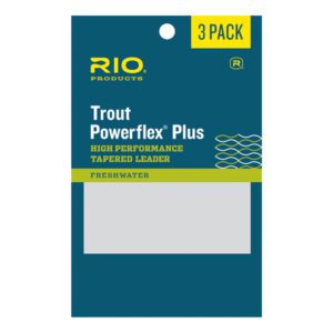Rio Powerflex Plus 9FT 4X Leader 3 Pck Fishing
