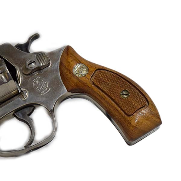 Pre-Owned – S&W M36 Nickel SA/DA .38 Spl 1.875″ Revolver Firearms