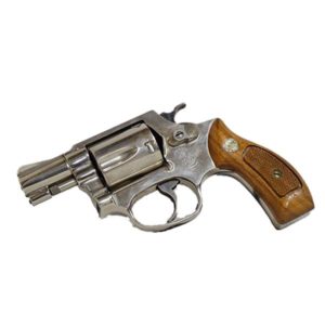 S&W M36 Nickel SA/DA .38 Spl 1.875″ Revolver Firearms