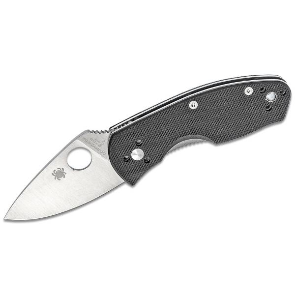 Spyderco Ambitious G-10 Plain Edge Folding Knife Folding Knives
