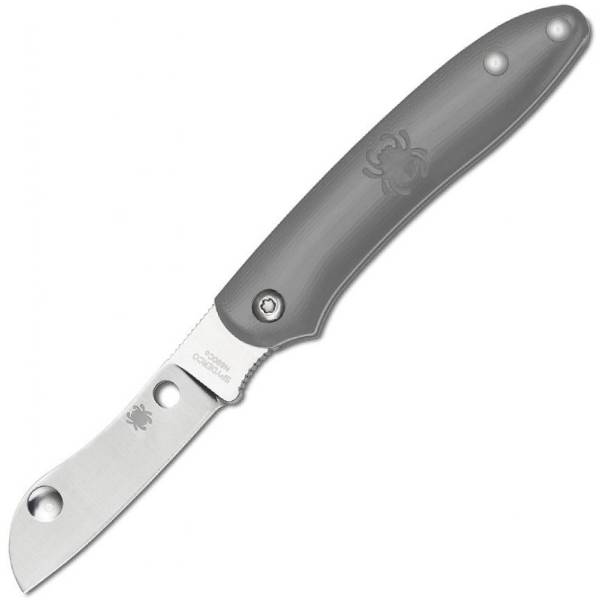 Spyderco Roadie Plain Edge Folding Knife – Grey Folding Knives