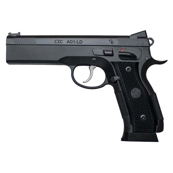 CZ 75 A01-LD Semi-Auto 9mm 4.9” Match Grade 2 Handgun Firearms