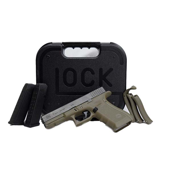 Glock G17 Gen4 Semi-Auto 9mm 4.49″ Handgun ODG Firearms