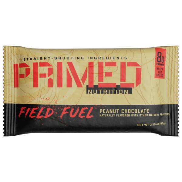 Federal Primed Nutrition Field Fuel All Day Energy Bar – Peanut Chocolate Camping Essentials