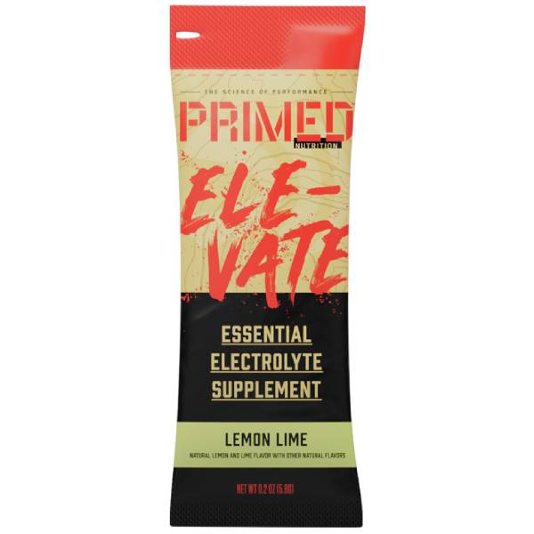 Federal Primed Nutrition Elevate Essential Electrolyte Single Serving Stick – Lemon Lime Stinger Camping Essentials