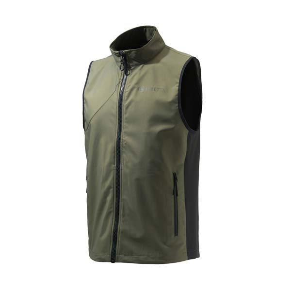Beretta Green Windshell Vest Clothing