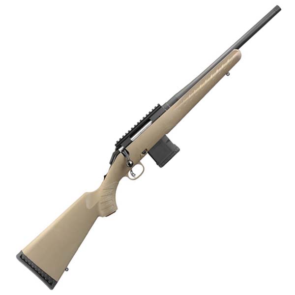Ruger American Ranch Bolt Action 5.56 16.12″ Rifle FDE Bolt Action