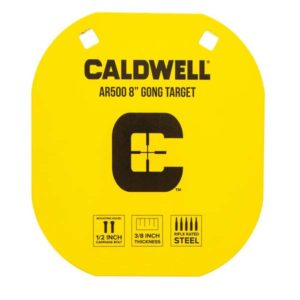 Caldwell AR500 C Gong Target, 8″ Firearm Accessories