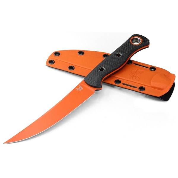 Benchmade 15500OR-2 Meatcrafter Fixed Knife Fixed Blade