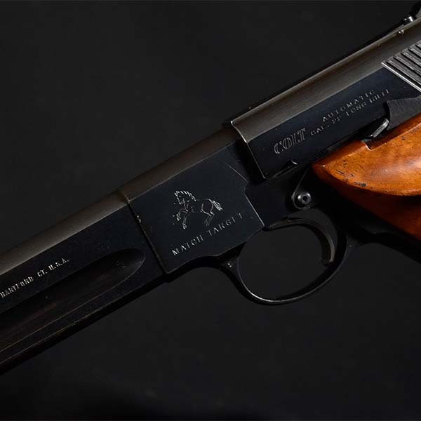 Pre-Owned – Colt Match Target Semi-Auto .22 LR 6″ Handgun Firearms