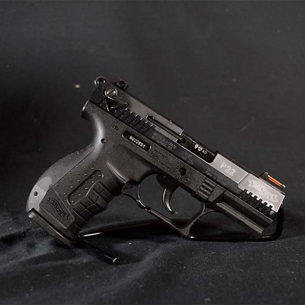 Pre-Owned – Walther P22 Semi-Auto .22 LR 5″ Handgun Firearms