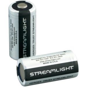 Streamlight Lithium Batteries, 2-Pack Batteries