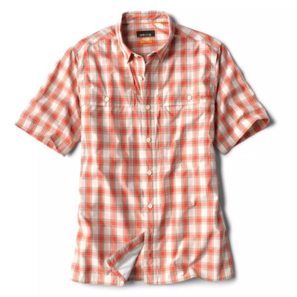 Orvis Rainy Bridge 2.0 Short-Sleeved Shirt – Desert Khaki Clothing