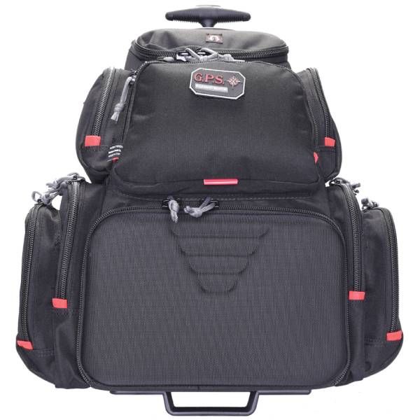 G-Outdoors Rolling Handgunner Range Backpack – Black Backpacks