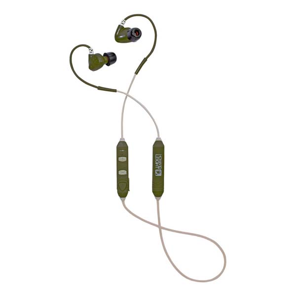 Howard Leight Impact Sport OD Green In-Ear Earbuds w/Electronic Hear Through Protection Eye & Ear Protection