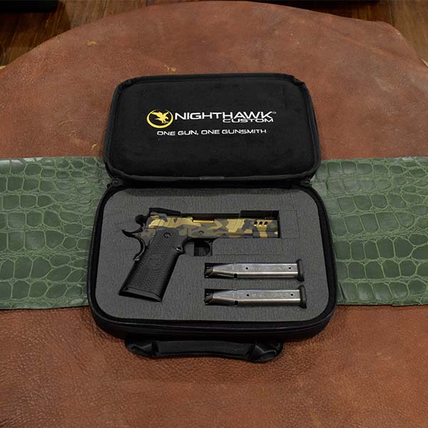 NIGHTHAWK Custom President HBF Single 9mm 5″ Handgun Firearms